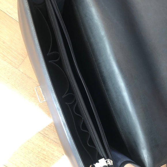 NWOT JACK GEORGES’  European leather, ELEMENTS Briefcase, perfect condition - Picture 5 of 10